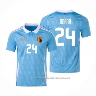 Camiseta Belgica Jugador Onana 2ª 2024