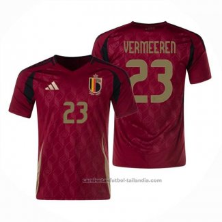 Camiseta Belgica Jugador Vermeeren 1ª 2024