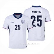 Camiseta Inglaterra Jugador Wharton 1ª 2024