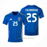 Camiseta Italia Jugador Folorunsho 1ª 24/25