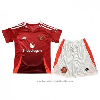 Camiseta Manchester United 1ª Nino 24/25