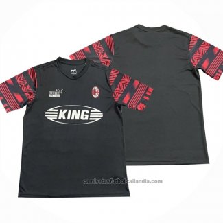 Camiseta de Entrenamiento AC Milan 2022 Negro