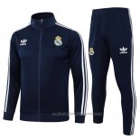 Chandal de Chaqueta del Real Madrid 24/25 Azul