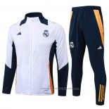 Chandal de Chaqueta del Real Madrid 24/25 Blanco