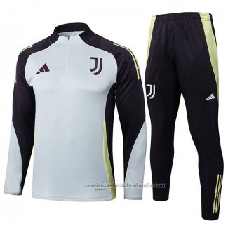 Chandal de Sudadera del Juventus 24/25 Gris