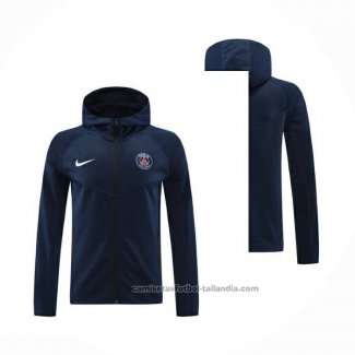 Chaqueta con Capucha del Paris Saint-Germain 24/25 Azul