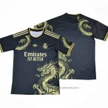 Tailandia Camiseta Real Madrid Dragon 24/25 Negro Oro