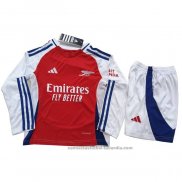 Camiseta Arsenal 1ª Manga Larga Nino 24/25