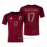 Camiseta Belgica Jugador De Ketelaere 1ª 2024