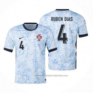 Camiseta Portugal Jugador Ruben Dias 2ª 2024