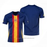 Camiseta Pre Partido del Espana 2024 Azul