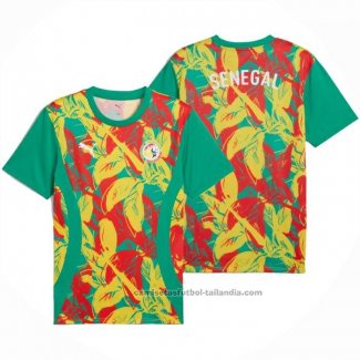 Camiseta Pre Partido del Senegal 2024 Verde