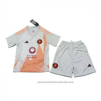 Camiseta Roma 2ª Nino 24/25