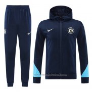 Chandal con Capucha del Chelsea 24/25 Azul