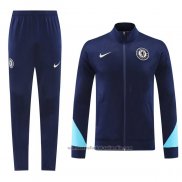 Chandal de Chaqueta del Chelsea 24/25 Azul