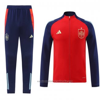 Chandal de Chaqueta del Espana 24/25 Rojo