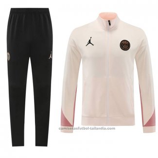 Chandal de Chaqueta del Paris Saint-Germain Jordan 24/25 Rosa