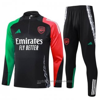 Chandal de Sudadera del Arsenal 24/25 Negro