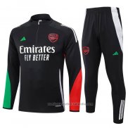 Chandal de Sudadera del Arsenal 24/25 Negro