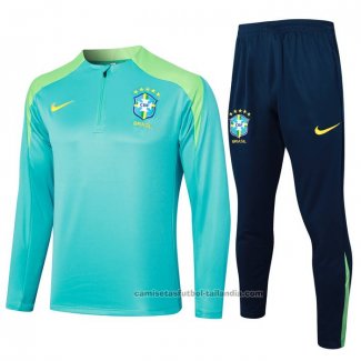 Chandal de Sudadera del Brasil 24/25 Verde