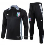 Chandal de Sudadera del Italia 24/25 Negro