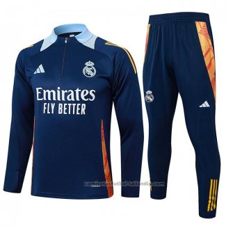 Chandal de Sudadera del Real Madrid 24/25 Azul