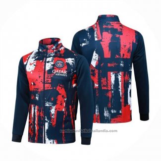 Chaqueta del Paris Saint-Germain 24/25 Rojo y Azul