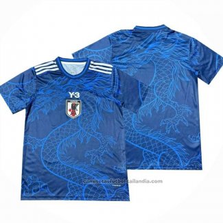 Tailandia Camiseta Japon Y-3 Dragon 24/25 Azul