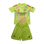 Camiseta Arsenal Portero Nino 24/25 Verde