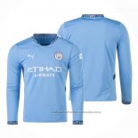 Camiseta Manchester City 1ª Manga Larga 24/25