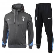 Chandal con Capucha del Tottenham Hotspur 24/25 Gris