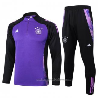 Chandal de Sudadera del Alemania 24/25 Purpura