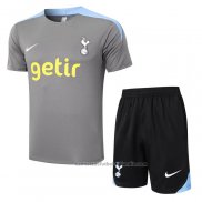 Chandal del Tottenham Hotspur Manga Corta 24/25 Gris - Pantalon Corto