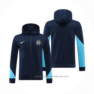 Chaqueta con Capucha del Chelsea 24/25 Azul