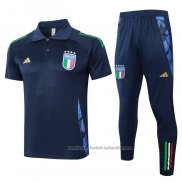 Conjunto Polo del Italia 24/25 Azul