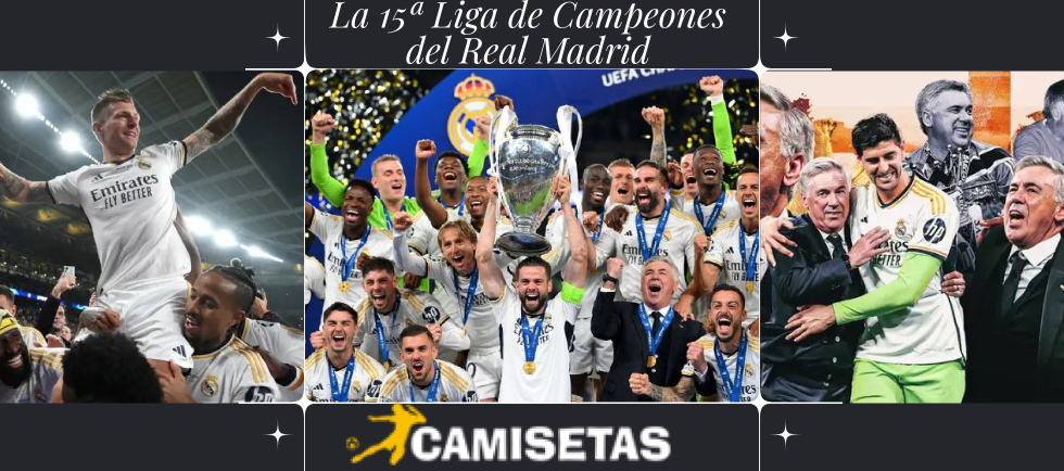 Camiseta Real Madrid Campeones 2024